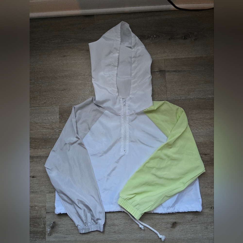 Fashion Nova Windbreaker Croppes Jacket